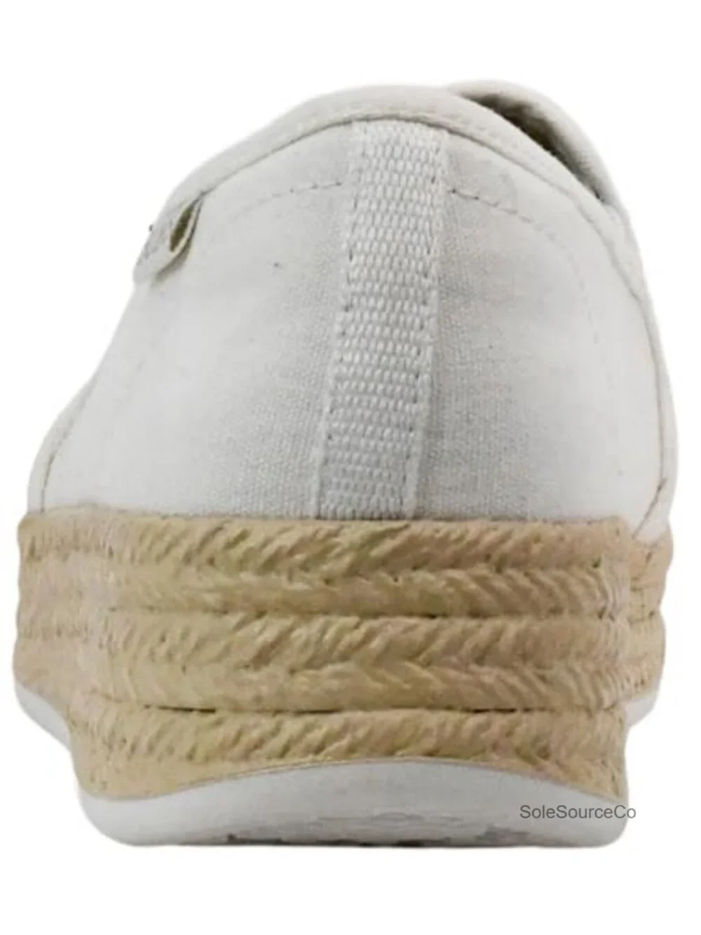 Skechers Women's Espadrille Flatform Wedge Sneakers Canvas Memory Foam
